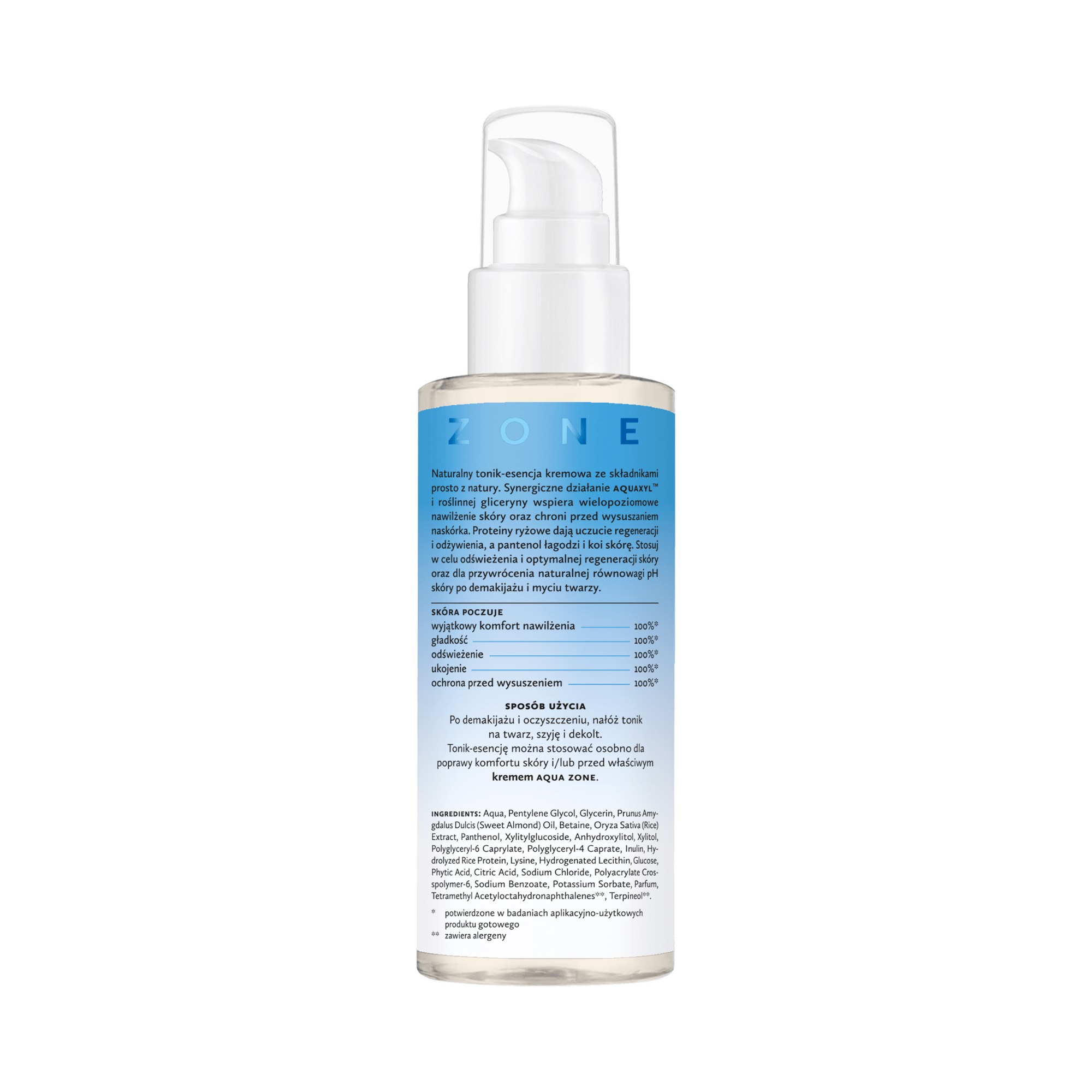 Hagi - Aqua Zone - Łagodny Naturalny Tonik-Esencja - 150ml