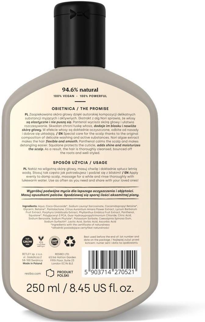 Resibo - Easy Breezy Wash - Codzienny Szampon Oczyszczający - 250ml