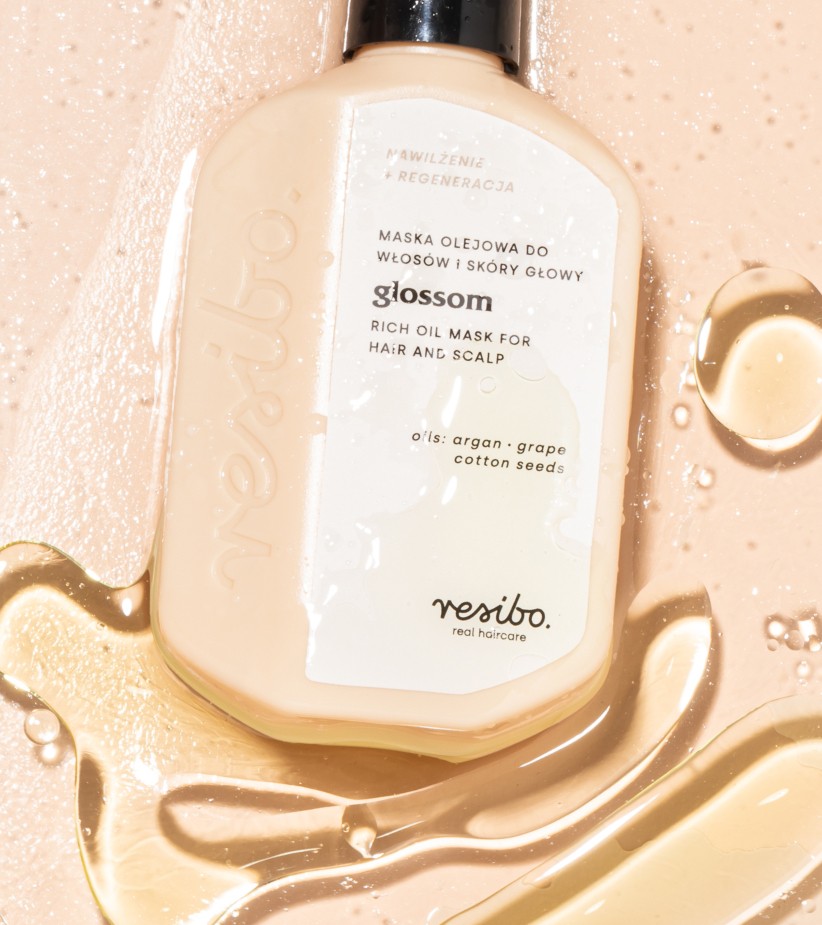 Resibo - Glossom - Maska Olejowa do Włosów i Skóry Głowy - 100ml