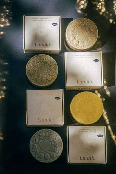 Mohani - Lunula  - Szampon Nawilżający w Kostce - 75 g