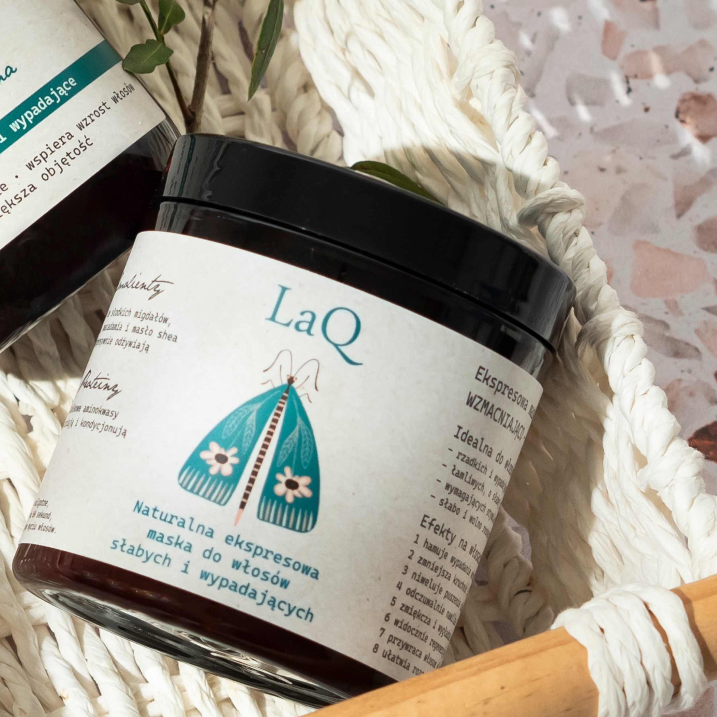 LaQ - Ekspresowa Maska do Włosów - Wzmacniająca - 250 ml