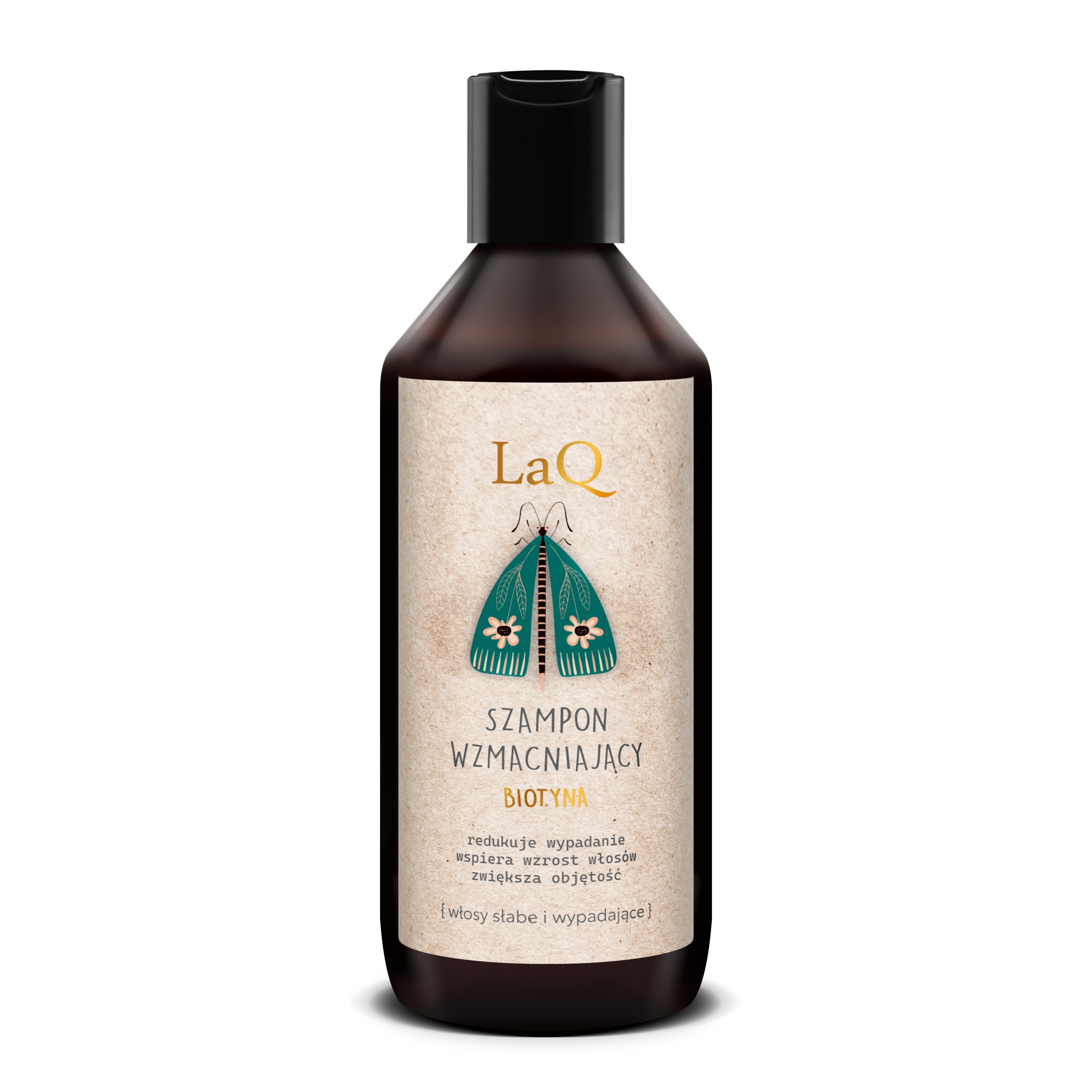 LaQ - Szampon Wzmacniający z Biotyną - 300 ml