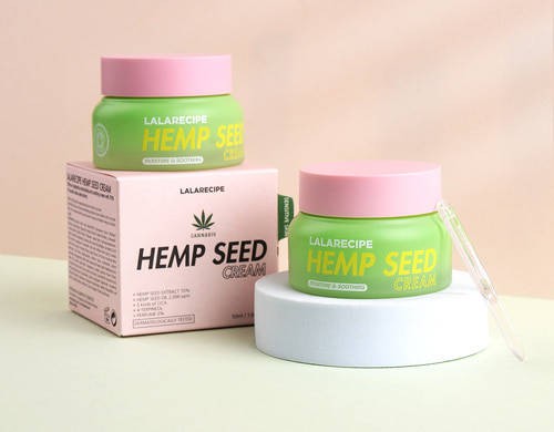 LalaRecipe - Hemp Seed Cream - Oczyszczająco-Łagodzący Krem Do Twarzy - 50 ml