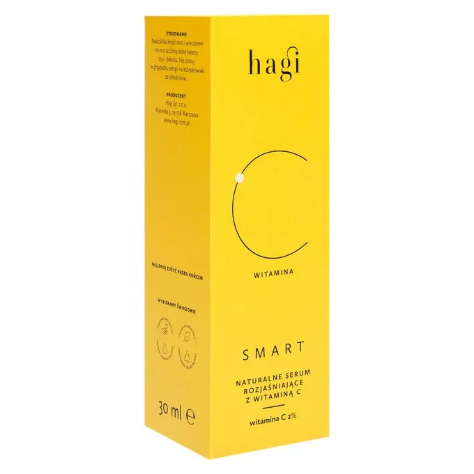 Hagi - Smart C - Serum do Twarzy z Witaminą C 2% do Cery Zmęczonej i Szarej - 30 ml