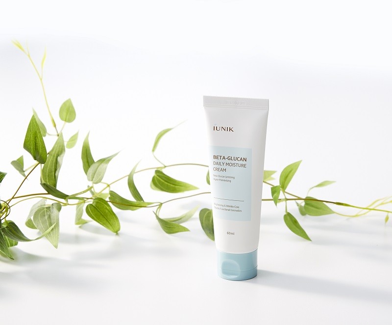 iUNIK - Beta-Glucan Daily Moisture Cream - Krem Nawilżający do Twarzy - 60ml