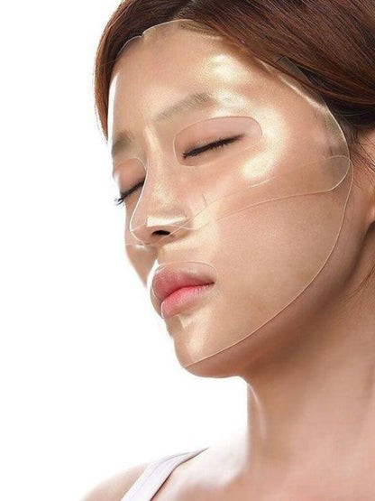 Petitfee - Gold & Snail Hydrogel Mask Pack - Hydrożelowa Maska do Twarzy z Filtratem ze Śluzem Ślimaka - 30g