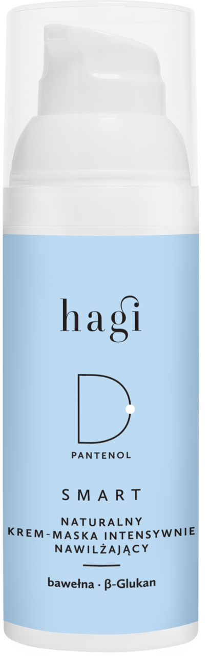 Hagi - Smart D - Naturalny Krem - Maska Intensywnie Nawilżający z d- pantenolem- 50 ml