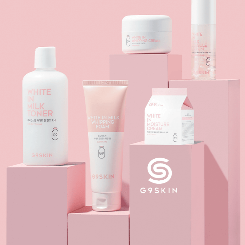 G9Skin - White In Milk Toner - Tonik Rozjaśniający Przebarwienia - 300 ml