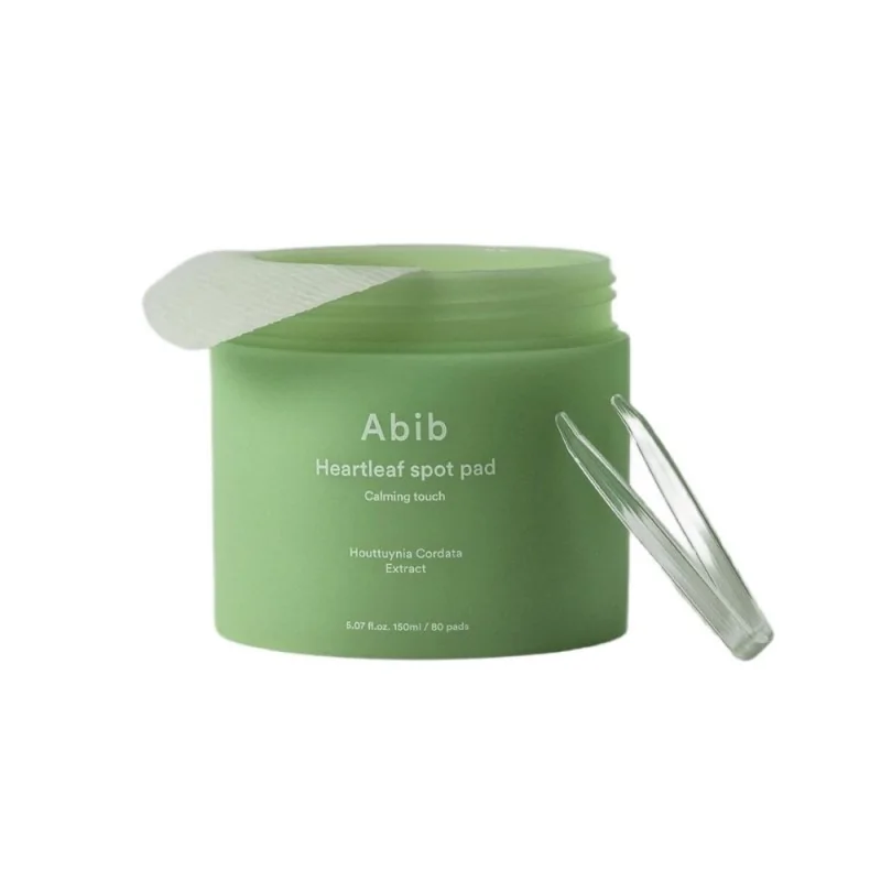Abib - Heartleaf Spot Pad Calming Touch - Kojące Płatki do Twarzy - 80szt