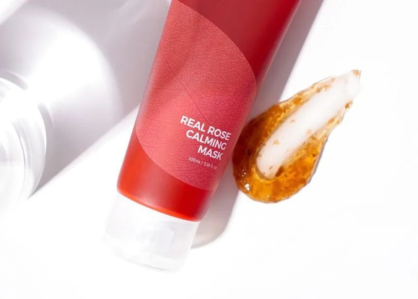 Isntree - Real Rose Calming Mask - Kojąca Maska Różana - 100ml