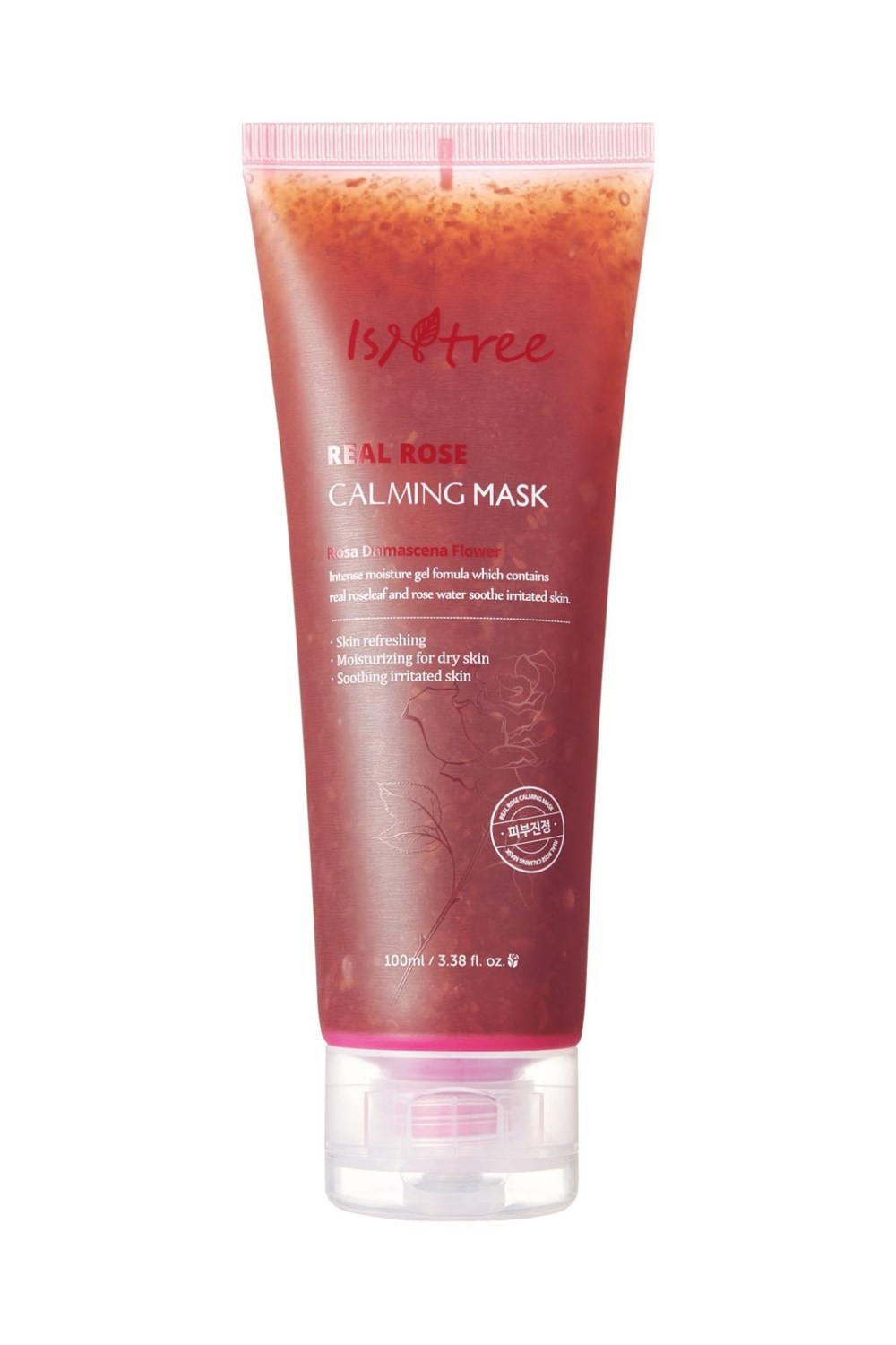 Isntree - Real Rose Calming Mask - Kojąca Maska Różana - 100ml