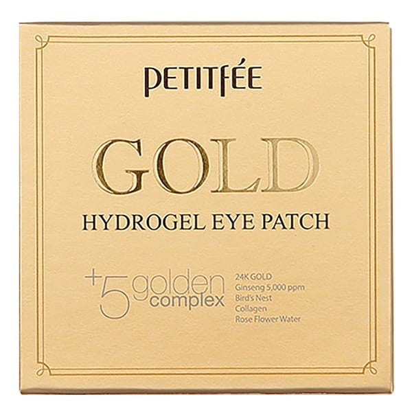Petitfee - Gold Hydrogel Eye Patch - Hydrożelowe Płatki pod Oczy - 60szt